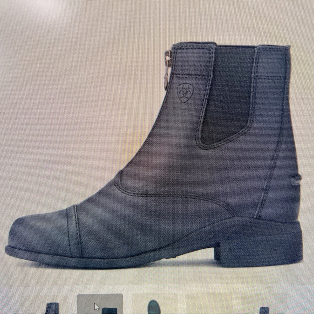 Arita Kids scout zip paddock boot